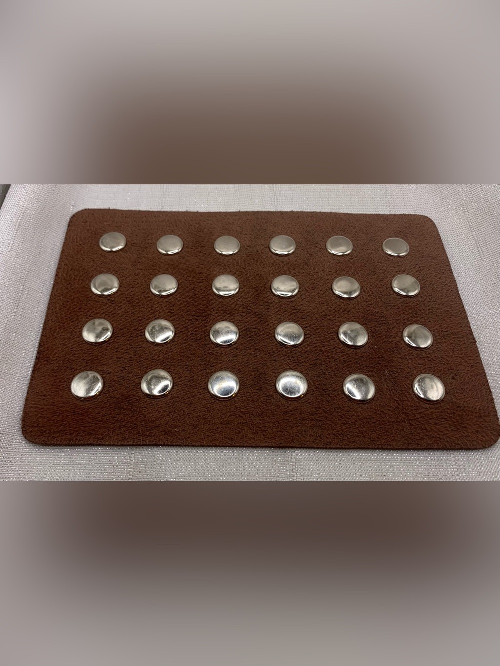 Display Card for Storing Standard Snap Charms - Black - Picture 2 of 2